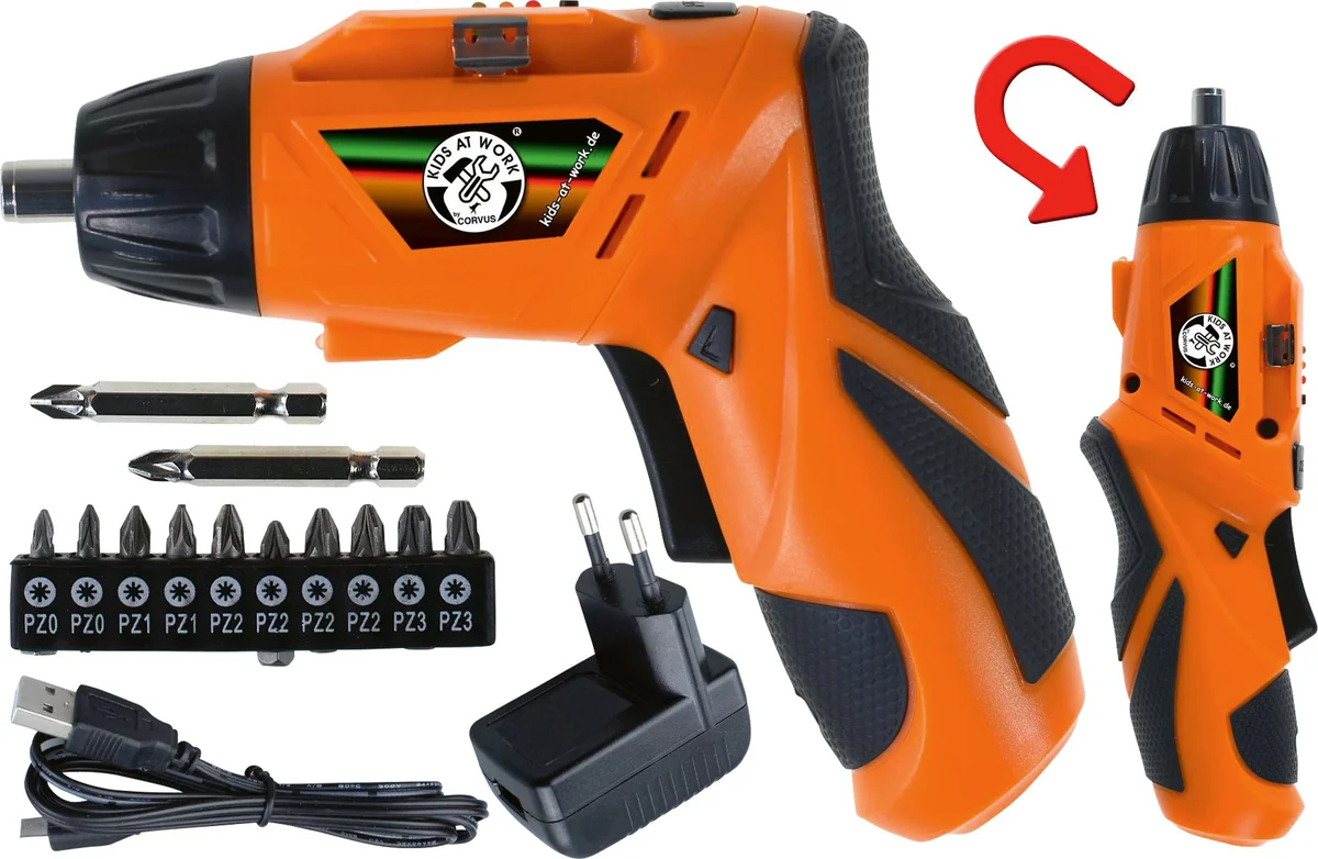 Kids at Work Akku Schrauber Lithium NEU