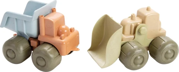 Dantoy BIO-Linie Handbagger und LKW, 2 Stück