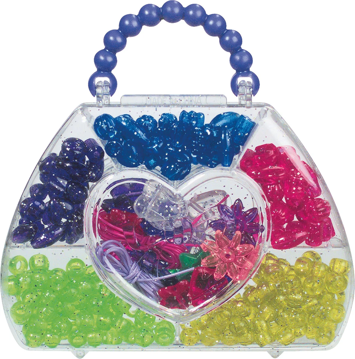 LENA Fädelperlen Tasche