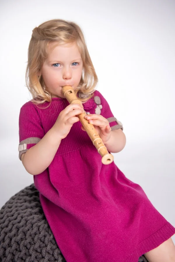 Boogie Bee Blockflöte Holz Deutsch, 32cm