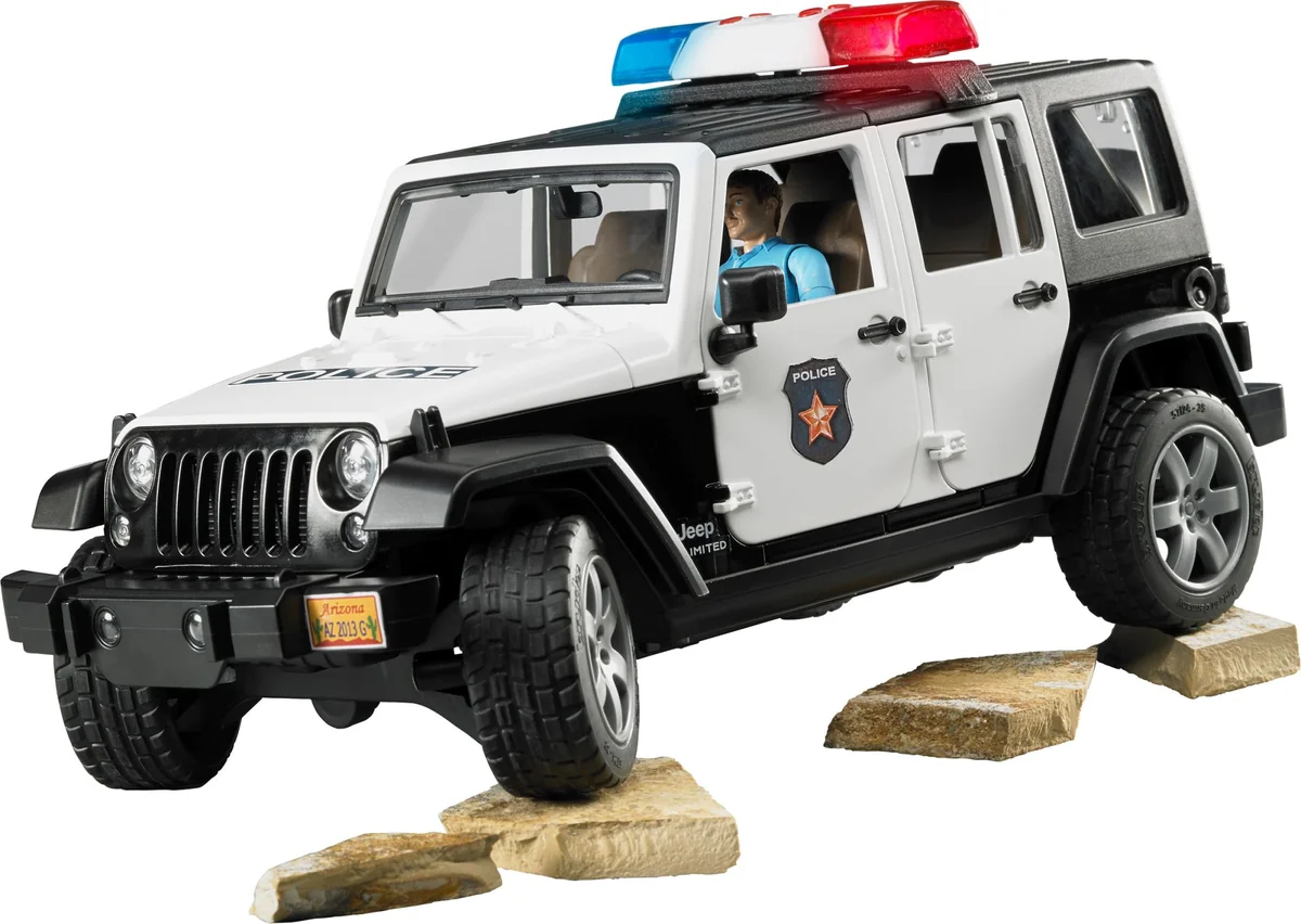 Jeep Wrangler Rubicon Unlimited Polizei