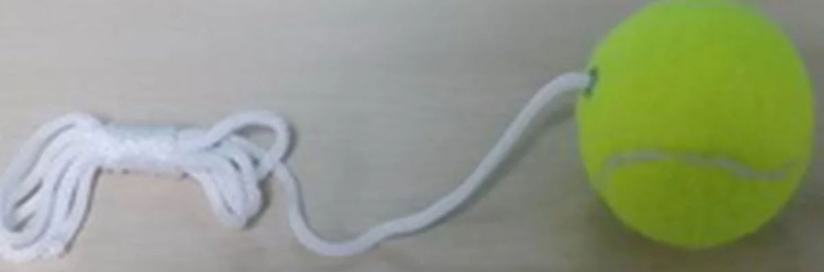 NSP Ersatzbälle + Schnur für Tennistrainer