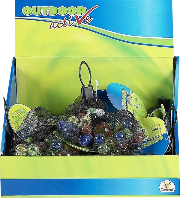Outdoor Active Murmeln, 21 Stück, im Display