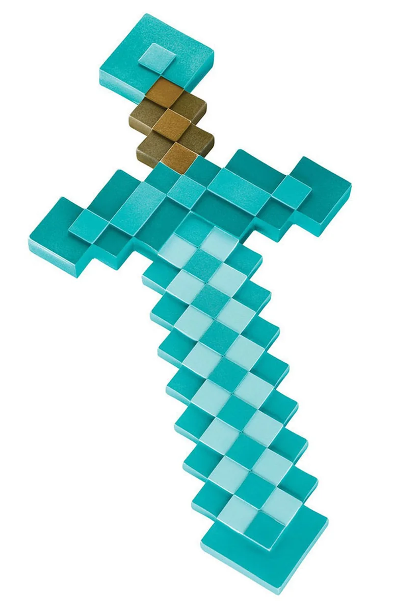 Minecraft Replik Diamant-Schwert 51 cm