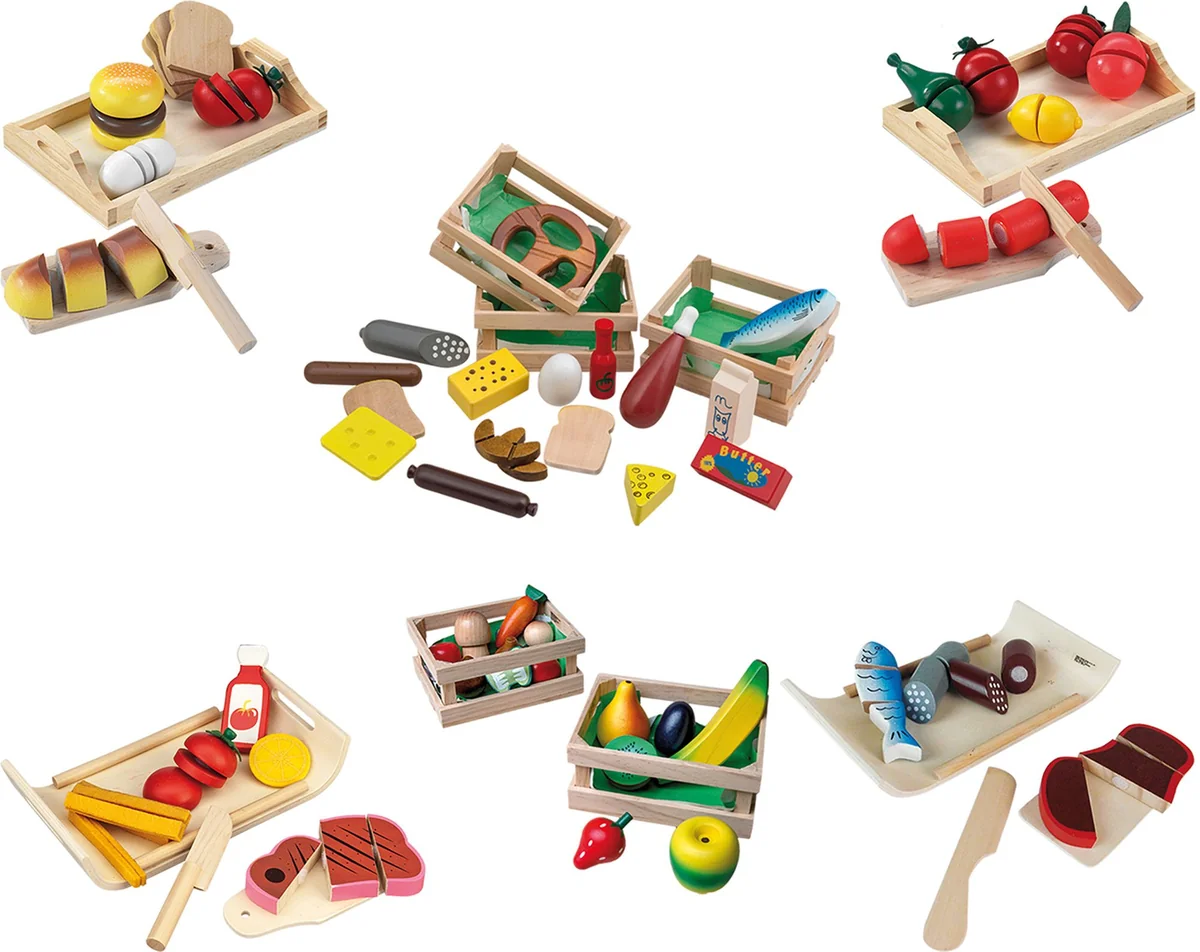 Holztablett & Holzmahlzeit