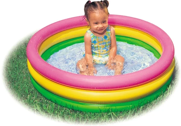 BabyPool 3-Ring Sunset Glow, 86x25cm