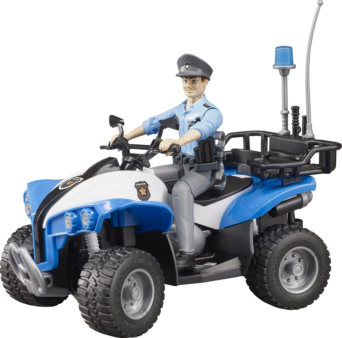 bworld Polizei-Quad mit Polizist