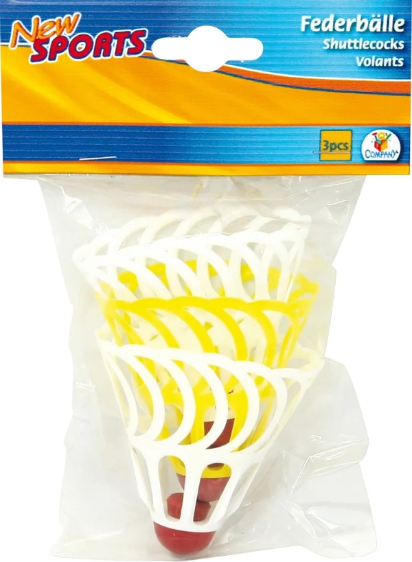 NSP Aerorecord-Federbälle, 3 Stück