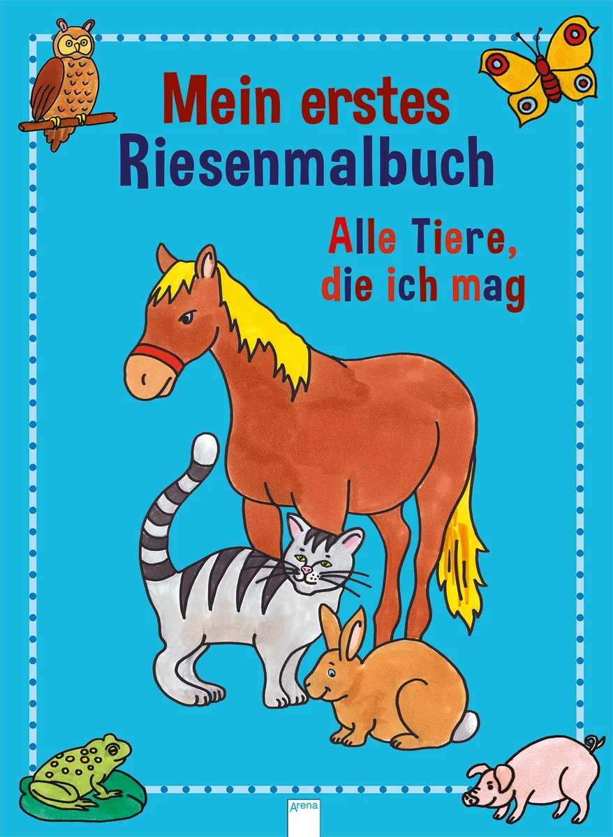 1. Riesenmalbuch Tiere