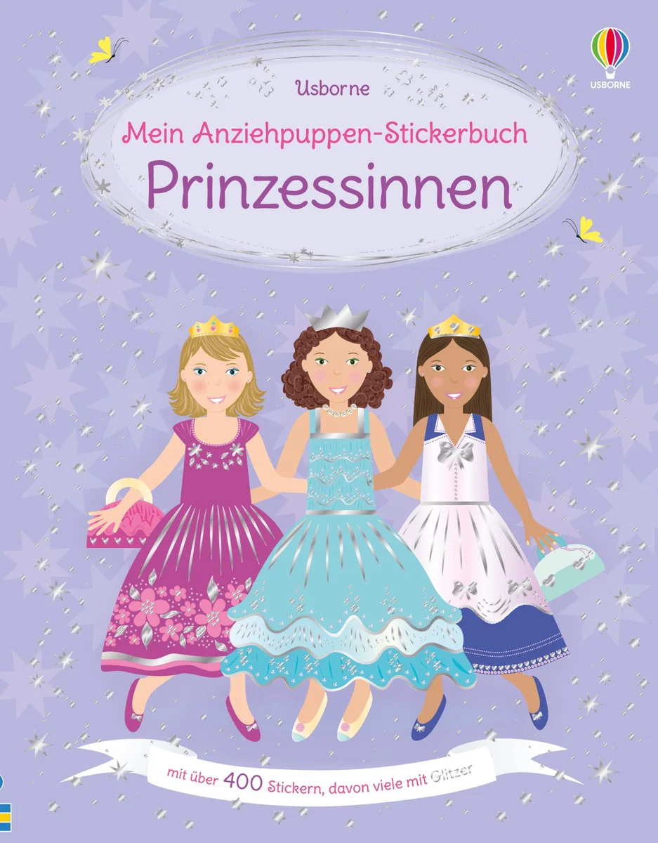 Anziehpuppen-Stickerbuch - Prinzessin