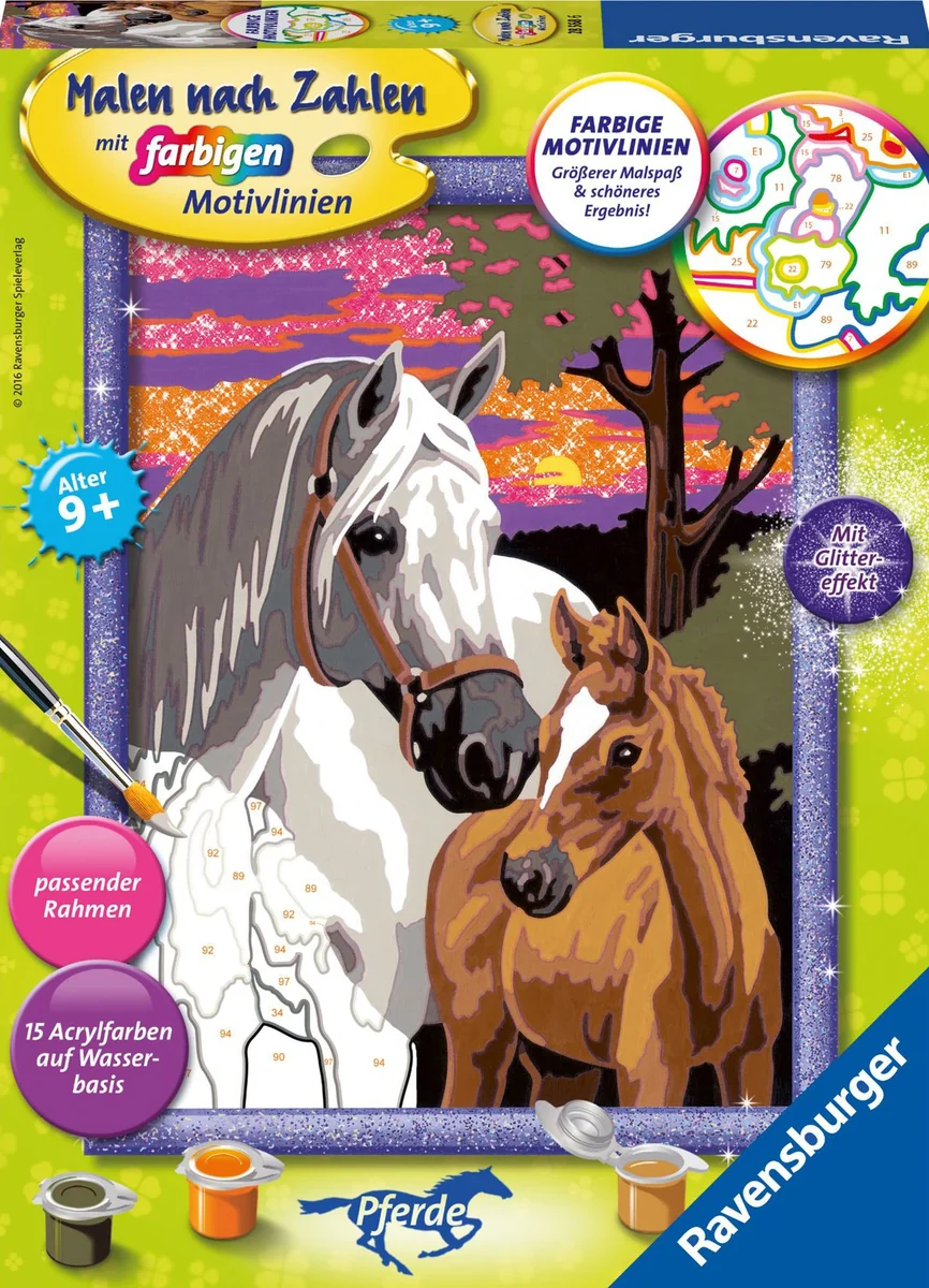 CreArt MnZ Pferde im Sonnenuntergang