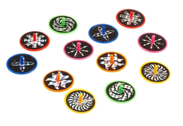 Laser Kreisel, 12 Stück, W190xH250mm