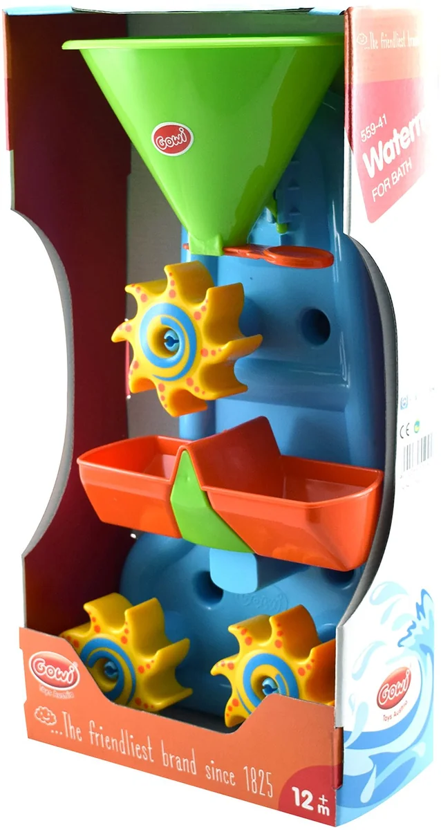 Badewannen-Wassermühle