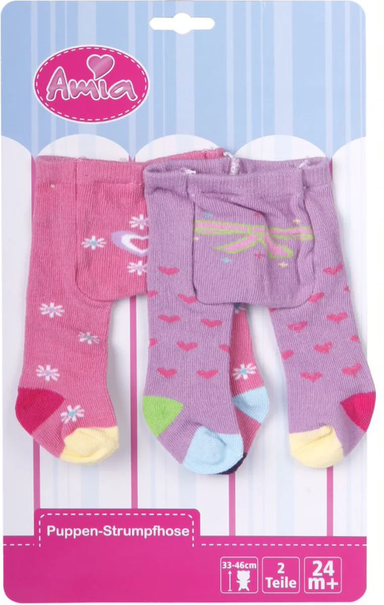 Amia Puppen-Strumpfhosen 28-33cm