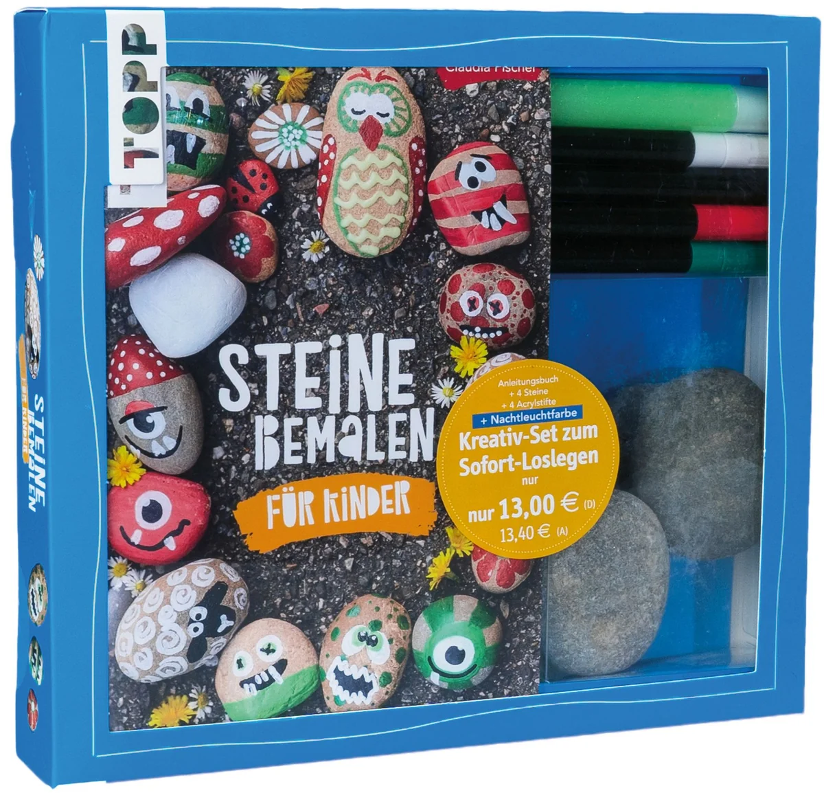 Kreativ-Set Steine bemalen