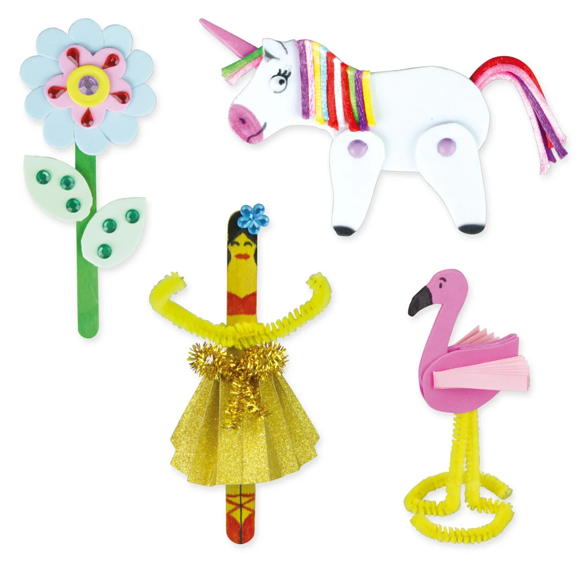 Bastelkoffer Jumbo pink, Faltschachtel