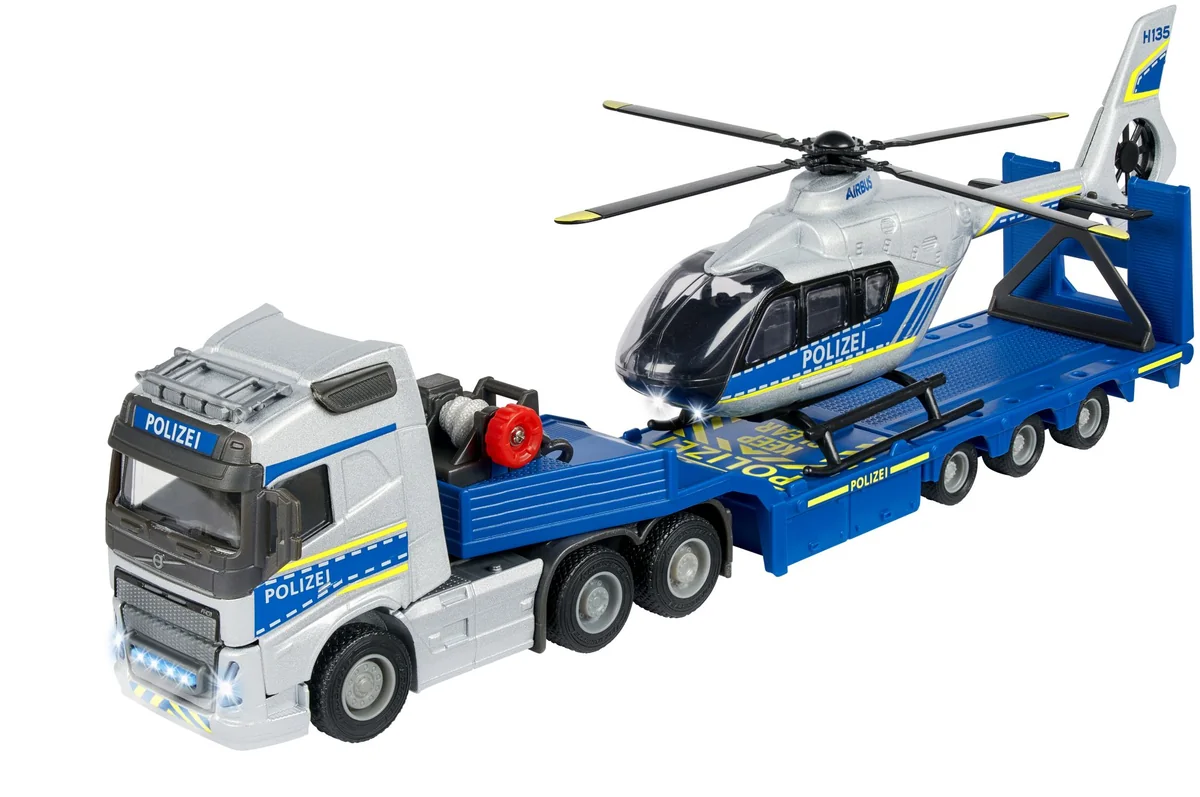 FH-16 Police Truck + Helicopter