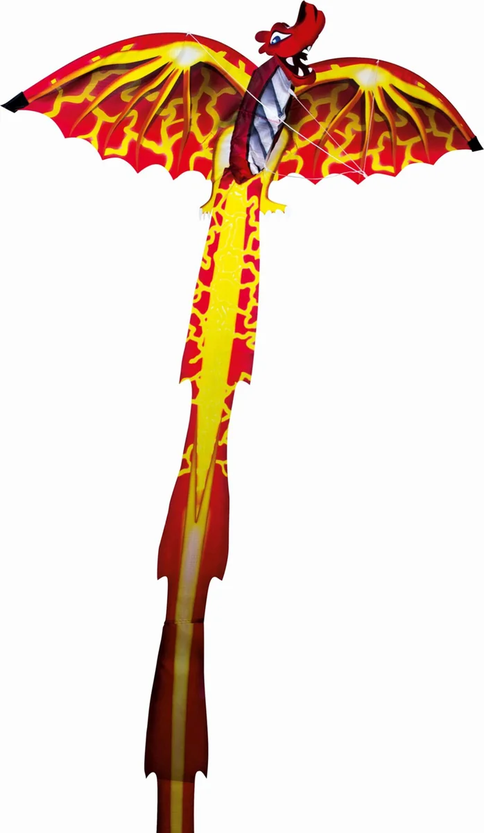 Einleinerdrachen Dragon 3D 102x320cm