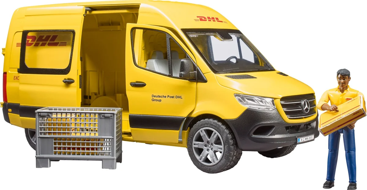 Mercedes Sprinter DHL mit Fahrer