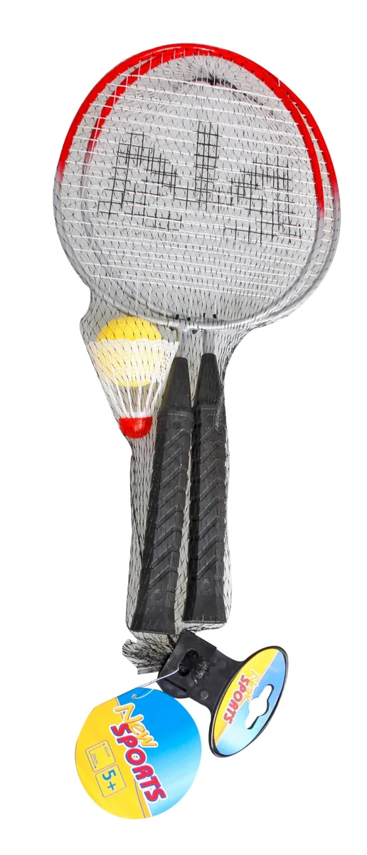 NSP Badminton-Set Kids, mit Federbällen