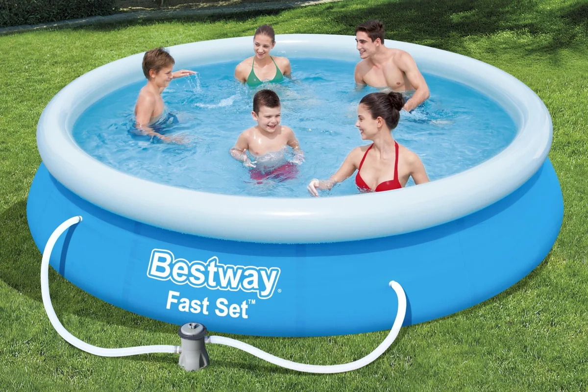 Fast Set Pool-Set, rund, 366x76cm