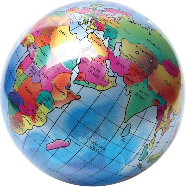 Buntball Globus Metallic 9''