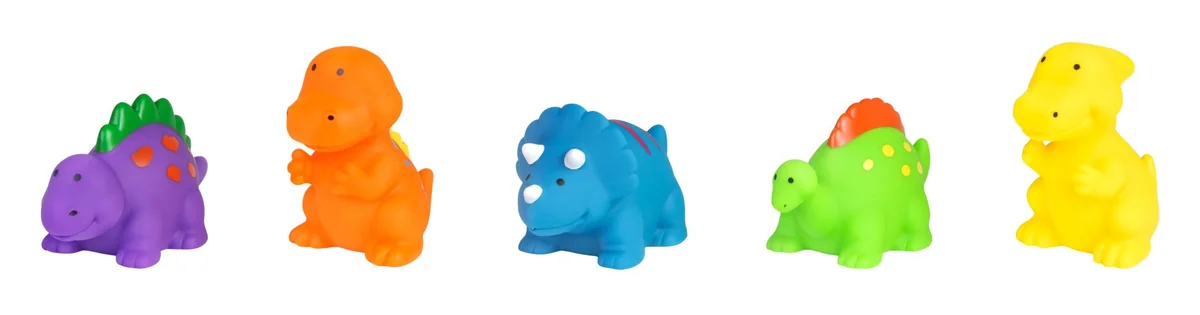 Spritztiere Dinosaurier, Display