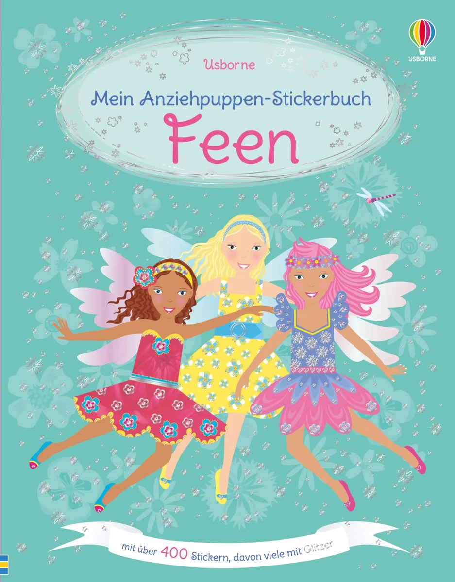 Anziehpuppen-Stickerbuch - Feen