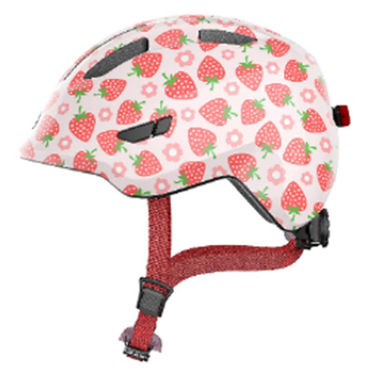 ABUS Radhelm S 45-50 Smiley 3.0 LED Erdbeere