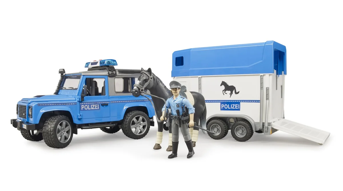 Land Rover Defender Polizeifahrzeug