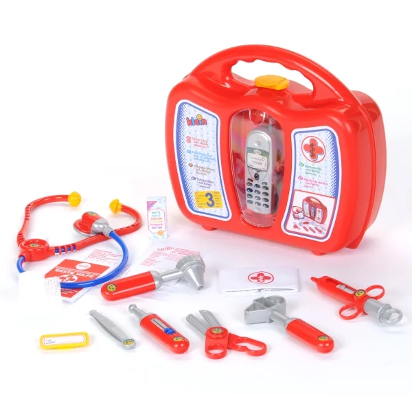Doktorkoffer mit Handy