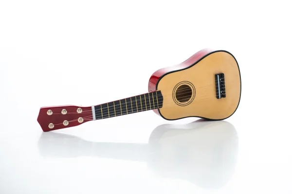 Boogie Bee Holzgitarre mit 6 Saiten, 55cm