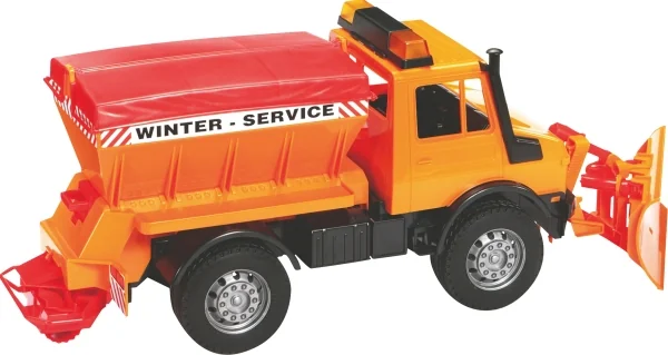 Mercedes-Benz Unimog Winterdienst mit Räumschild