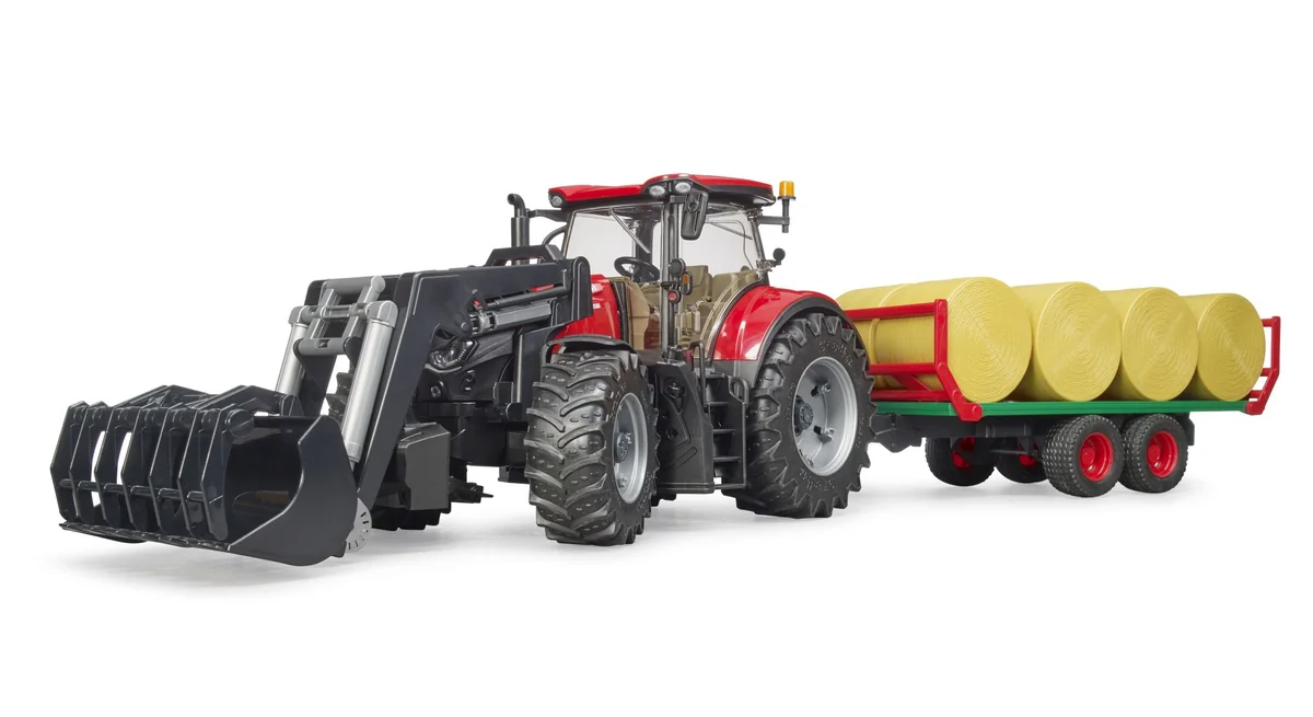 Case IH Optum 300CVX mit Frontlader
